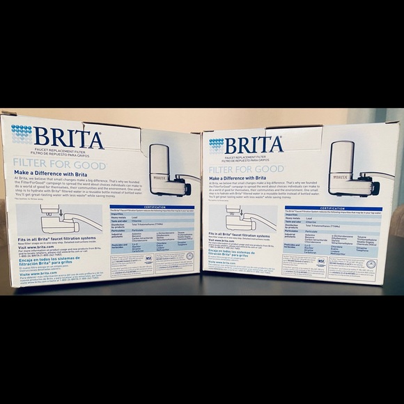 Brita 4-Pack Faucet Filters || Chrome Finish, Brand new In Boxes - Picture 3 of 9